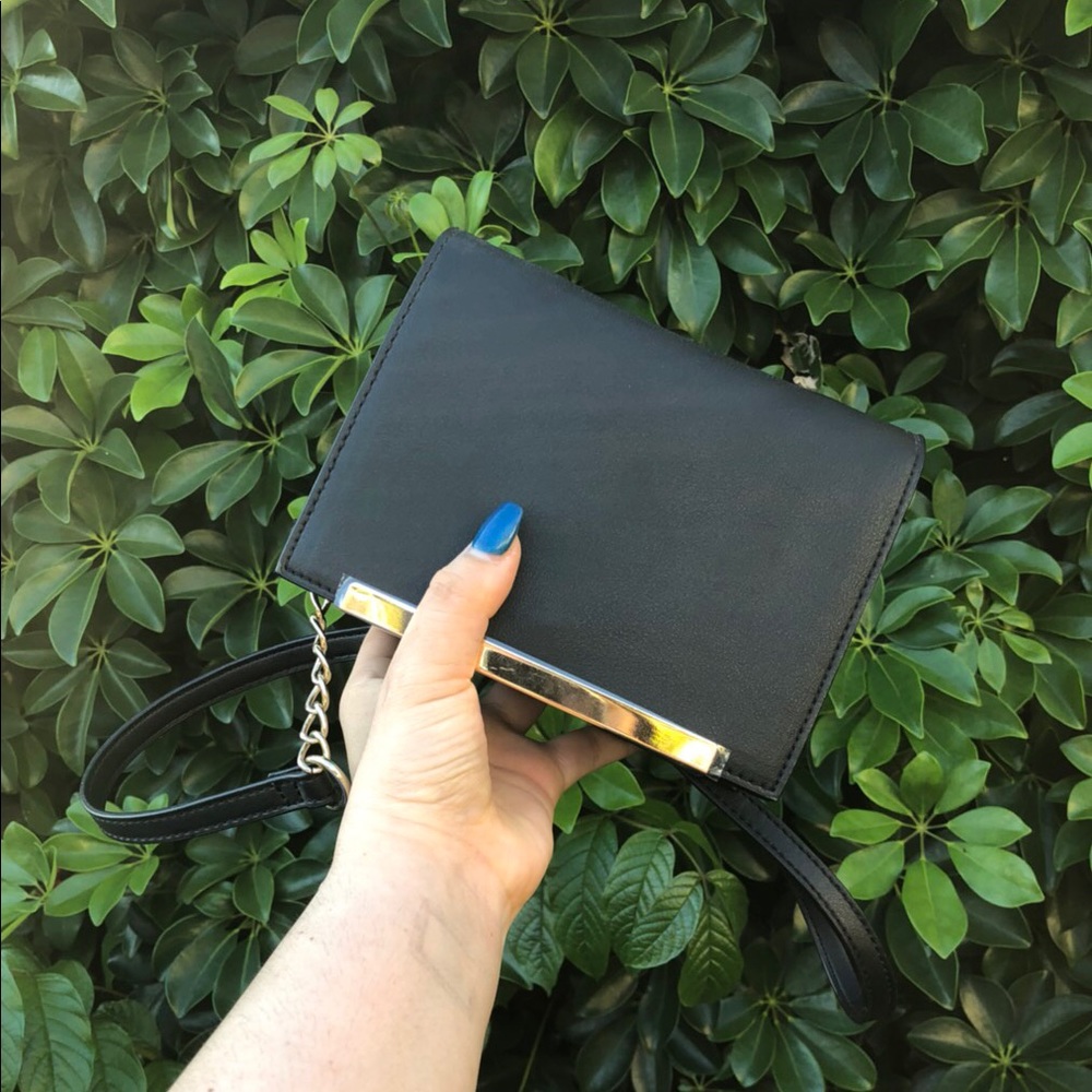 Small black crossbody bag